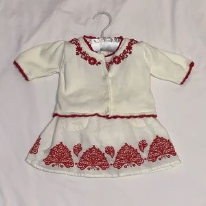NEVER WORN! Baby Gap Dress/sweater/bloomer outfit!